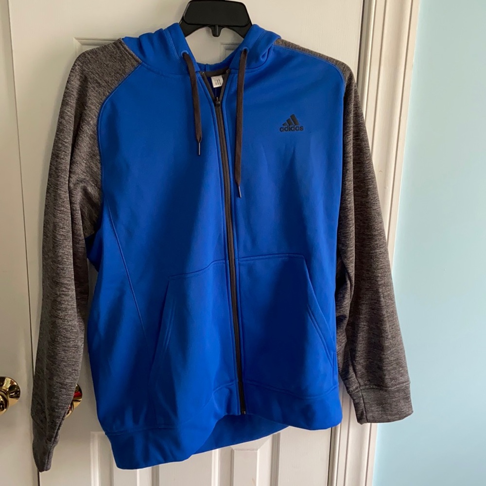 Adidas zip up hoodie